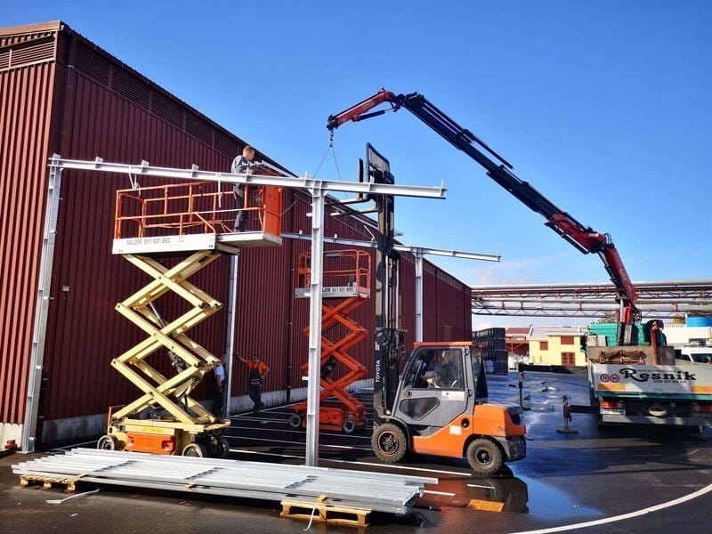 Izdelava nadstreška